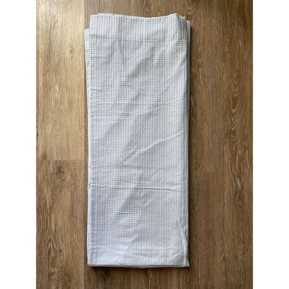 Pottery Barn Blue and White Ticking Striped 1 Blackout Curtain Panel - Picture 4 of 5